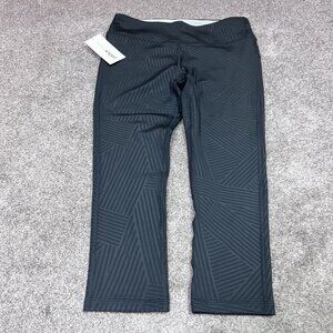 Marika Sport Legging Activewear Cropped Gray NWT Women's Size Medium